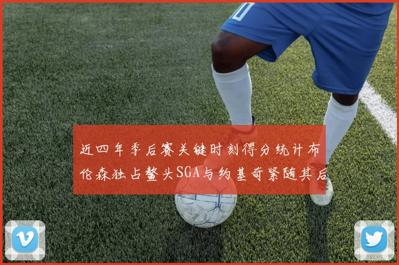 近四年季后赛关键时刻得分统计布伦森独占鳌头SGA与约基奇紧随其后
